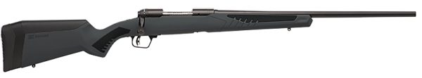 Savage Arms 57173 110 Hunter 6.5 Creedmoor 4+1 24", Matte Black Metal, Gray Fixed AccuStock with Accufit