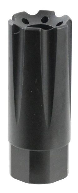 TacFire MZ10209MM Linear Compensator Black Nitride Steel with 1/2"-36 tpi Threads, 2.26" OAL, 0.87" Diameter & Forward Style for 9mm Luger AR-Platform