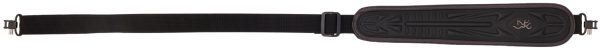 Browning 12232579 Range Pro Sling made of Charcoal Gray Nylon with 28"-40" OAL, Adjustable Design & Swivel for Rifle/Shotgun