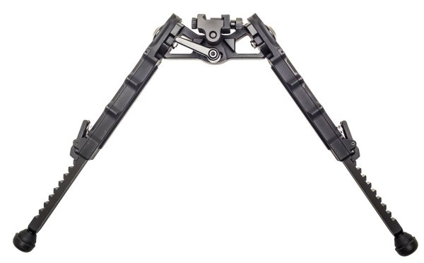 Accu-Tac HD500000 HD-50  Bipod 7"-10" Adjustment Black Hardcoat Anodized  6061-T6 Aluminum