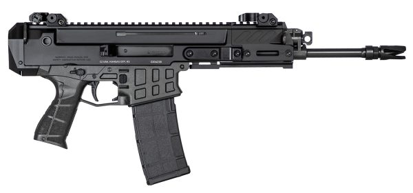 CZ-USA 91461 Bren 2 MS  7.62x39mm 30+1 11.14" Cold Hammer Forged Barrel, Aluminum Receiver, Black Carbon Fiber-Reinforced Frame, Ambidextrous Mag Release, Stippled Black Polymer Grip