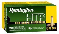 Remington Ammunition 22306 HTP  40S&W 155gr Jacketed Hollow Point 20 Per Box/25 Case