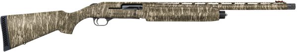 Mossberg 81046 935 Magnum Turkey 12 Gauge 4+1 3.5" 22" Vent Rib Overbored Barrel, Dual Gas Vent System, Drilled & Tapped Receiver, Overall Mossy Oak Bottomland, Includes X-Factor Choke