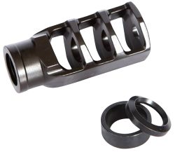 Sig Sauer KITTRDCOMP Tread Compensator Black Steel with 1/2" 28 tpi Threads for 5.56x45mm NATO M400 Tread