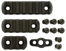 CMC Triggers 81724 M-Lok 4-Piece Accessory Kit  Black Anodized