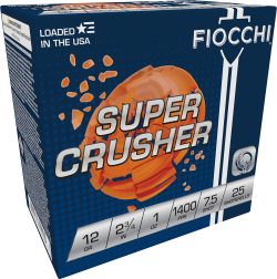 Fiocchi 12SCRS75 Exacta Target Super Crusher 12Gauge 2.75" 1oz 7.5Shot 25 Per Box/10 Case