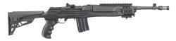 Ruger 5888 Mini-14 Tactical 5.56x45mm NATO 20+1 16.12"  Threaded Barrel w/Flash Suppressor, Blued Alloy Steel, ATI Strikeforce 6 Position Stock, Includes Picatinny Rail, 2 Magazines, Scope Rings