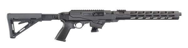 Ruger 19124 PC Carbine  9mm Luger 10+1 16.12" Threaded/Fluted Barrel, Type III Hard Coat Anodized Aluminum Alloy Receiver, Magpul 6 Position MOE Stock, M-LOK Accessory Slots, Optics Ready