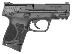 Smith & Wesson 12482 M&P M2.0  Sub-Compact 9mm Luger 12+1, 3.60" Black Armornite Stainless Steel Barrel & Serrated Slide, Matte Black Polymer Frame w/Picatinny Rail