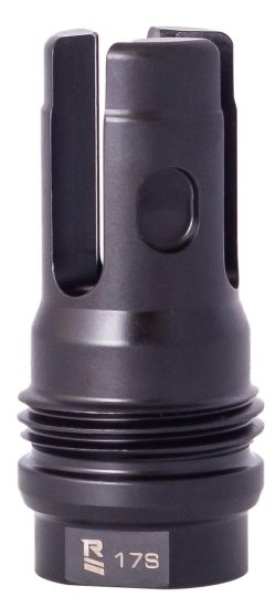 Rugged Suppressor FH004 R3L Flash Mitigation System Black with 5/8"-24 tpi Threads & 2.15" OAL for 7.62mm FN SCAR17
