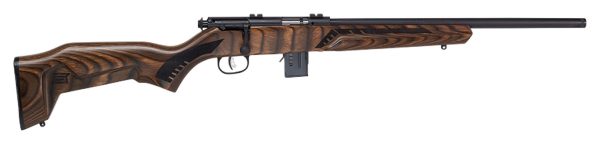 Savage Arms 91937 93 Minimalist Full Size 22 WMR 10+1, 18" Matte Black Steel Barrel, Matte Black Carbon Steel Receiver, Natural Brown Boyd's Minimalist Stock, Right Hand