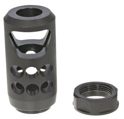Ruger 90641 American Ranch Muzzle Brake fits American Ranch .450 Bushmaster/ Marlin Lever-Action .45-70 Govt, Alloy Steel w/Matte Black Finish, 11/16"x24 Threads, 2.20" OAL x 1" Diameter