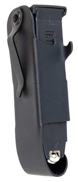 1791 Gunleather TACSNAG105R Snagmag  Single Black Leather Belt Clip Compatible w/Glock 17/22/33 Right Hand