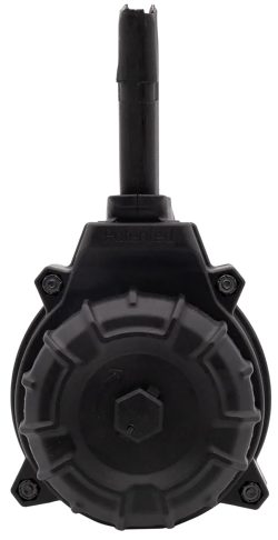 ProMag DRMA14 Standard  50rd Drum 9mm Luger Compatible w/ Glock 43 Black DuPont Zytel Polymer