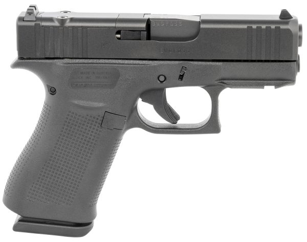 Glock PX4350201FRMOS G43X MOS Sub-Compact 9mm Luger 10+1 3.41" Black GMB Barrel, Black nDLC MOS Cut/Serrated Steel Slide, Black Polymer Frame w/Picatinny Rail Black Textured Polymer Grip, Ambidextrous