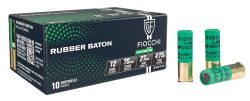 Fiocchi 12LEBA10 Rubber Baton Home Defense 12Gauge 2.75" 1oz SlugShot 10 Per Box/25 Case