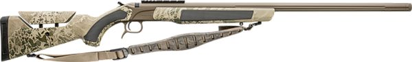 CVA PR3206NM Accura LR-X 45 Cal 209 Primer 30" Patriot Brown Nitride Cerakote Fluted Barrel, Realtree Hillside Adj Comb Synthetic Stock