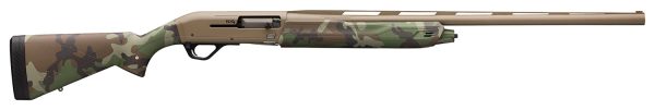 Winchester Repeating Arms 511290691 SX4 Hybrid Hunter 20 Gauge 26" 4+1 3" Flat Dark Earth Cerakote Rec/Barrel Woodland Camo Stock Right Hand (Full Size) Includes 3 Invector-Plus Chokes