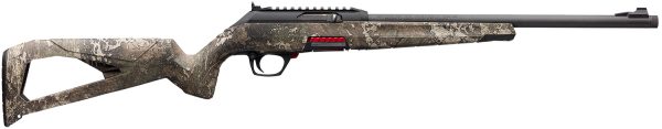 Winchester Repeating Arms 521111102 Wildcat SR 22 LR Caliber with 10+1 Capacity, 18" Threaded Barrel, Matte Black Metal Finish & TrueTimber Strata Synthetic Stock Right Hand (Full Size)
