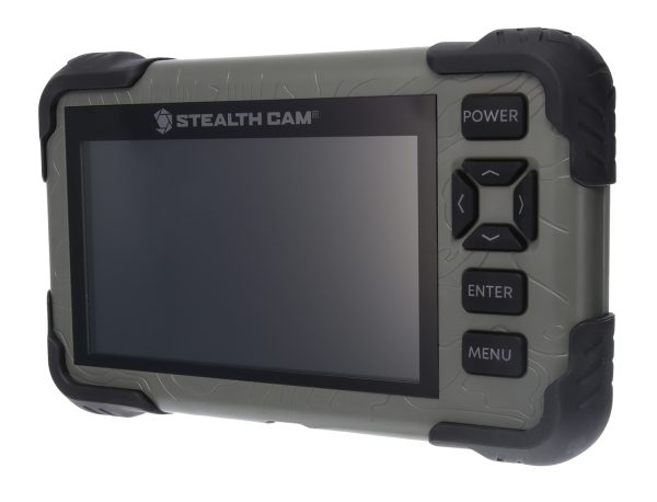 Stealth Cam STCCRV43XHD SD Card Viewer  4.30" Color LCD Touch Screen SD Card Slot/Up to 32GB Black/Green