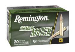 Remington Ammunition 21201 Premier Match 224Valkyrie 90gr Sierra MatchKing BTHP 20 Per Box/10 Case