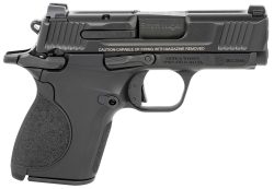 Smith & Wesson 12615 CSX  Micro-Compact Frame 9mm Luger 10+1/12+1, 3.10" Black Armornite Stainless Steel Barrel & Serrated Slide, Matte Black Aluminum Frame w/Beavertail, Ambidextrous