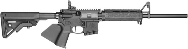 Smith & Wesson  Volunteer XV *NJ Compliant 5.56x45mm NATO 16" 10+1 Matte Black Rec BCM M-LOK Handguard  Black Fixed B5 Bravo Stock Black California Paddle Grip Right Hand