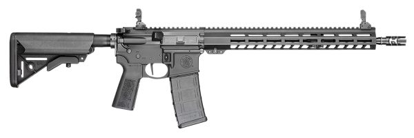 Smith & Wesson  Volunteer XV Pro 5.56x45mm NATO 16" 30+1 Matte Black Rec 15" M-LOK Handguard  Black Adjustable B5 SOPMOD Stock B5 Type 23 Grip Right Hand Includes 2" Rail Section & Magpul Rail Covers