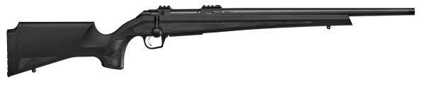 CZ-USA 07402 CZ 600 Alpha Full Size 224 Valkyrie 4+1, 24" Black Steel Threaded Barrel, Black Aluminum Receiver, Picatinny Rail, Black Fixed Soft Touch Stock, Right Hand