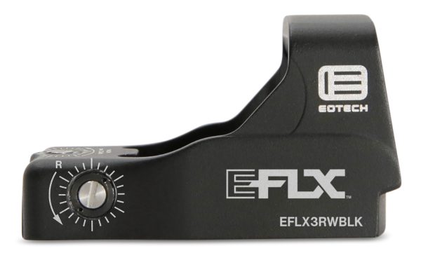 Eotech EFLX3RWBLK EFLX Mini Reflex Sight  Matte Black 1 x 3 MOA Red Dot
