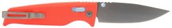S.O.G SOG12790257 Altair XR 3.20" Folding Plain Bead Blasted Cryo CPM 154 SS Blade/ Canyon Red w/Stone Blue Accents GRN Handle