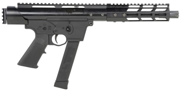 Tactical Superiority SIA-TAC09-085RD Tac-9  9mm Luger 8.50" Black Hard Coat Anodized Rec Picatinny Rail End Cap Black A2 Grip Includes Red Dot