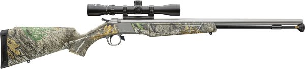 CVA PR2118SSC Wolf V2 50 Cal 209 Primer 24" Matte Stainless Barrel/Rec Realtree Edge Synthetic Stock Includes 3-9x32mm Scope