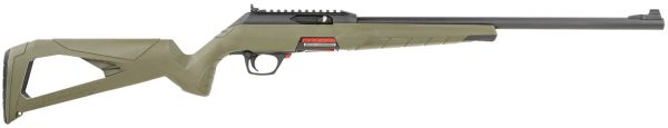 Winchester Repeating Arms 521139102 Wildcat  Full Size 22 LR 10+1 18" Matte Blued Sporter Barrel, Picatinny Rail Matte Black Polymer Receiver, OD Green Skeletonized Synthetic Stock, Ambidextrous