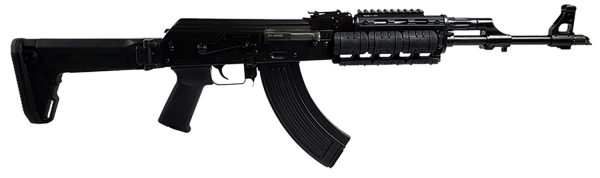 Zastava Arms Usa ZR7762QR ZPAPM70  7.62x39mm 30+1 16.30" Barrel, Black Magpul Furniture, Zhukov Side Folder Stock, Picatinny Quad Rail