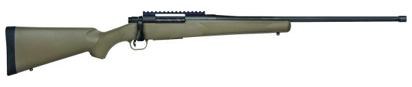 Mossberg 28170 Patriot Predator 7mm PRC 3+1 24" Fluted & Threaded, Matte Blued Barrel/Rec, Flat Dark Earth Stock