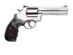 SMITH AND WESSON 357MAG SER 357M/38S 5" SS/LAM