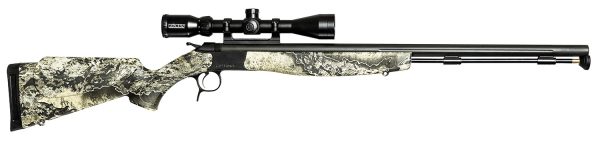 CVA PR2039NSC Optima V2 50 Cal 209 Primer 26" Fluted, Black Nitride Barrel/Rec, Realtree Excape Stock, Quick-Release Breech Plug, Konus 3-9x40mm Scope