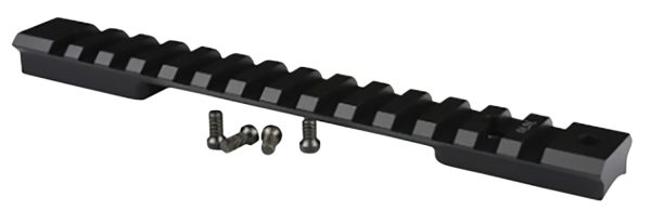 Warne 7664M Savage Mountain Tech Tactical Rail Black Anodized Short Action 0 MOA