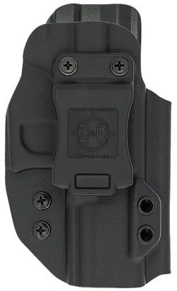 C&G Holsters 0526100 Covert  IWB Black Kydex Belt Clip Fits S&W Shield 9/40
