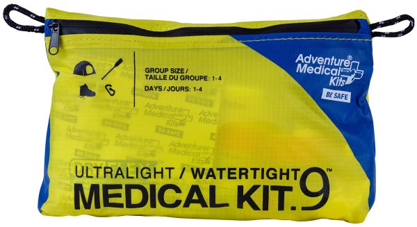 Adventure Medical Kits 01250290 Ultralight/Watertight Medical Kit .9 Designed for 1-4 Days & 1-4 People