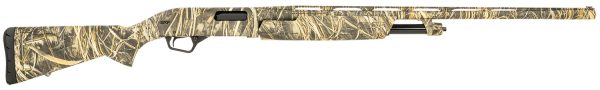 Winchester Repeating Arms 512431692 SXP Waterfowl Hunter 20 Gauge 3" Chamber 5+1 (2.75") 28" Chamber, Realtree Max-7, TruGlo Fiber Optic Sight, Includes 3 Invector-Plus Chokes