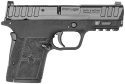 Smith & Wesson 13733 Equalizer  Micro-Compact 9mm Luger 10+1 3.68" Black Armornite Steel Barrel, Optic Ready/Serrated Slide, Black Polymer Frame w/Picatinny Rail, Black Textured Polymer Grips