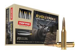 Norma Ammunition 20166482 Dedicated Hunting Evostrike 6.5Creedmoor 93gr Polymer Tip Boat Tail 20 Per Box/10 Case