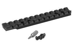 Henry HEGW14PR Picatinny Rail  Matte Black Aluminum 5.09" Long Fits Henry H014 Long Ranger