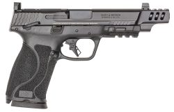 Smith & Wesson 13915 M&P M2.0 Optic Ready Striker Fire 10mm Auto 15+1 5.60" Barrel, Black Polymer Frame With Picatinny Acc. Rail, Optic Cut/Ported Armornite Slide, Manual Safety