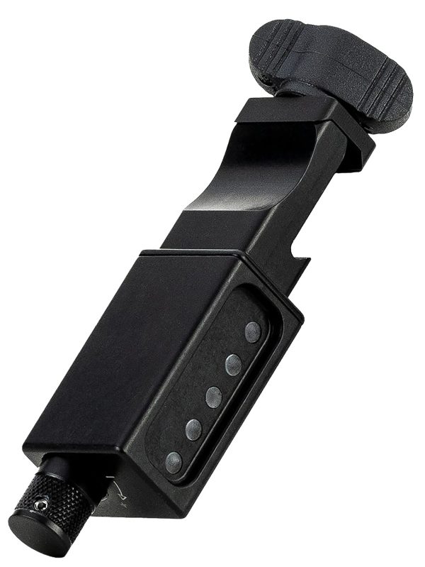 Mdt Sporting Goods Inc 107202BLK LRA Send iT Electronic Level  Picatinny Rail Attachment, Black Aluminum, 5 Color LEDs, Adj. Brightness, Weather Resistant