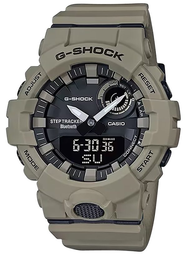 G-shock/vlc Distribution GBA800UC5A G-Shock Tactical Move Power Trainer Fitness Tracker Tan