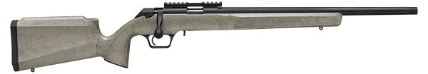Springfield Armory BART92022TBW Model 2020 Rimfire Target 22 LR 10+1 20" Matte Blued Heavy Threaded Barrel, Matte Blued Picatinny Rail Steel Receiver, Fixed Sage w/Black Webbing Synthetic Stock