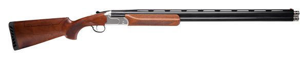 Stevens 18874 555 Sporting 20 Gauge 3" 2rd 30" Ported Over/Under Barrel, Silver Rec, Oiled Turkish Walnut Furniture, Adj. Cheek Rest Stock, Fiber Optic Sight, Five Ext. Chokes